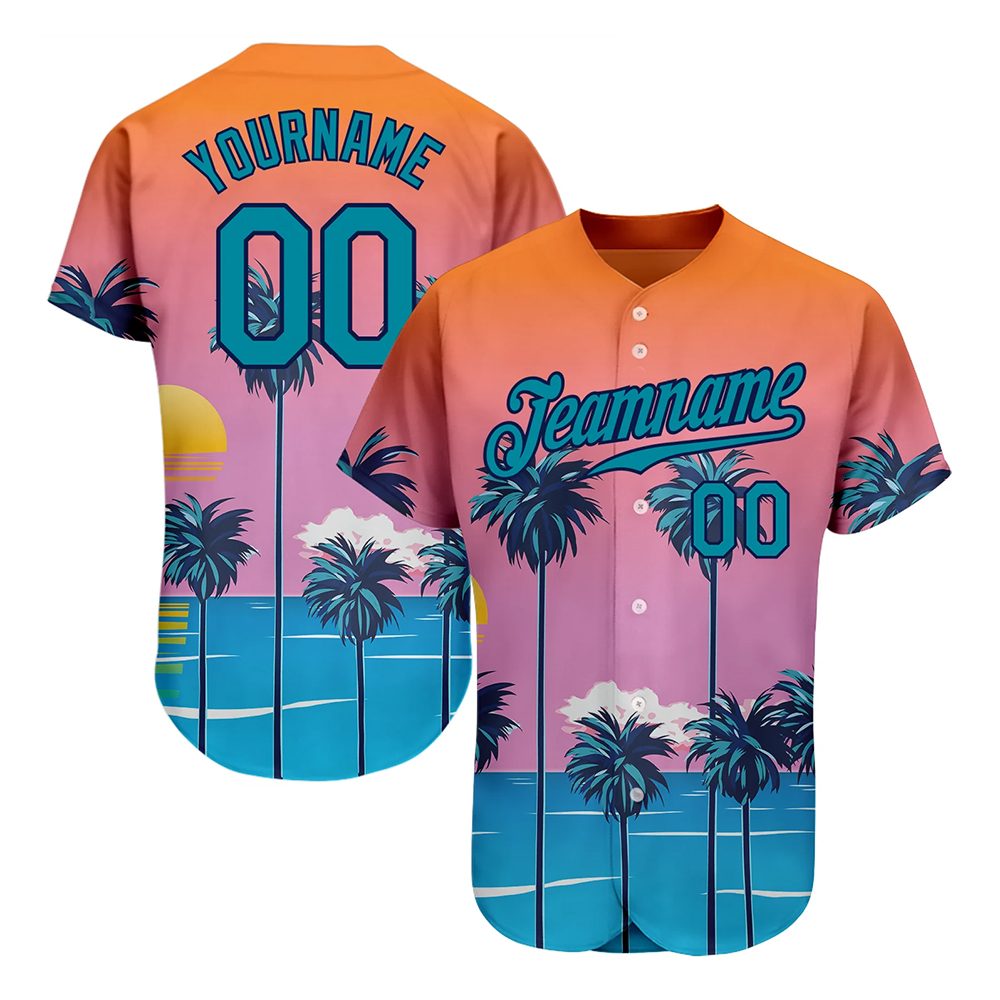 Sublimation Baseball Uniform Jersey Shirts